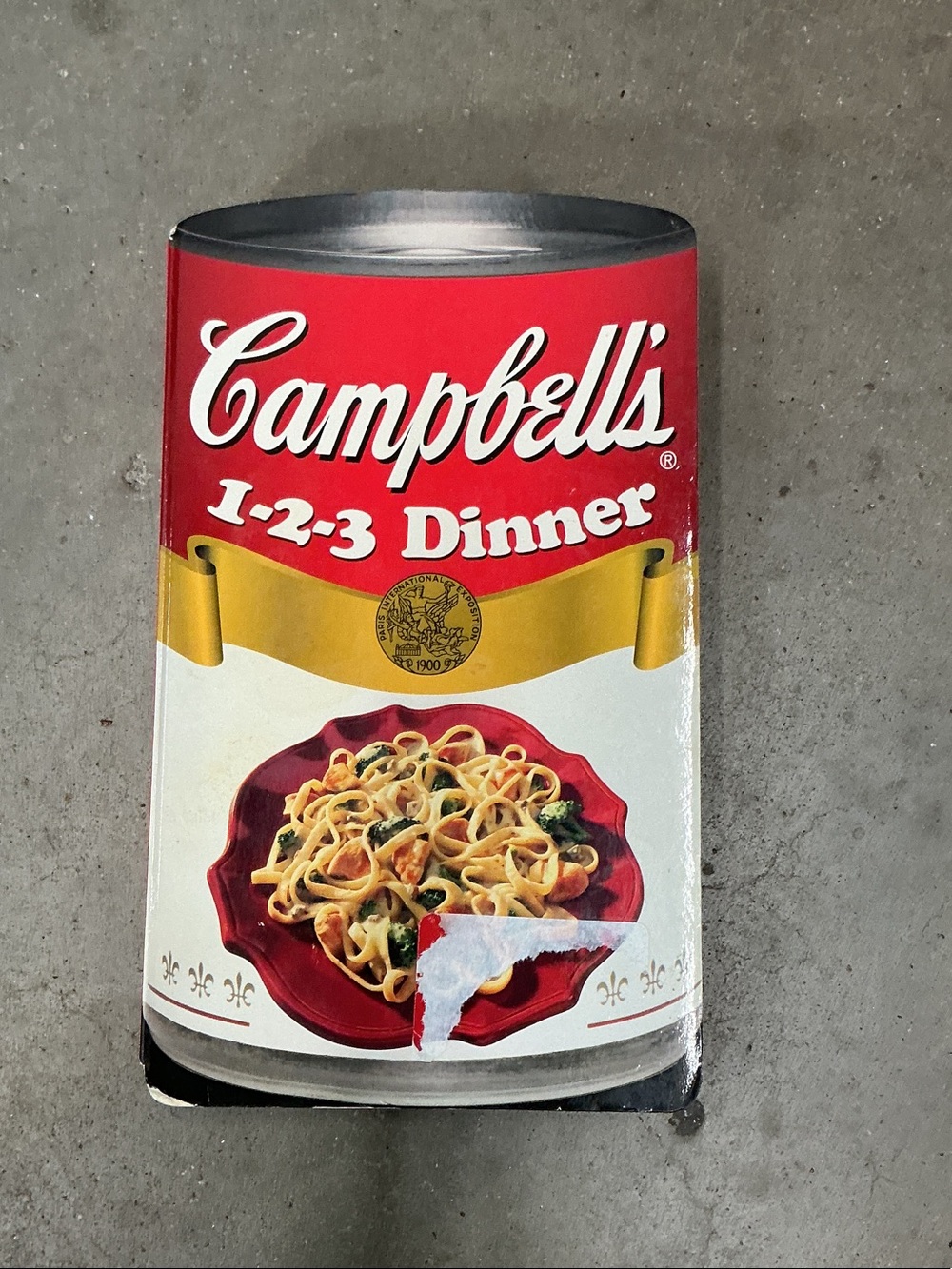Campbell's 1-2-3 Dinner Cookbook - Red & White